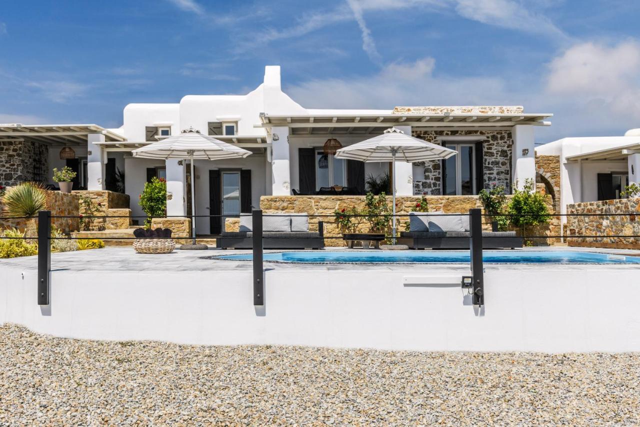 Aurora Mykonos Villas Калафатис Экстерьер фото