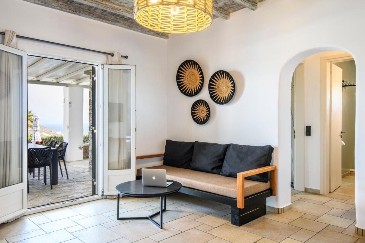 Aurora Mykonos Villas Калафатис Экстерьер фото