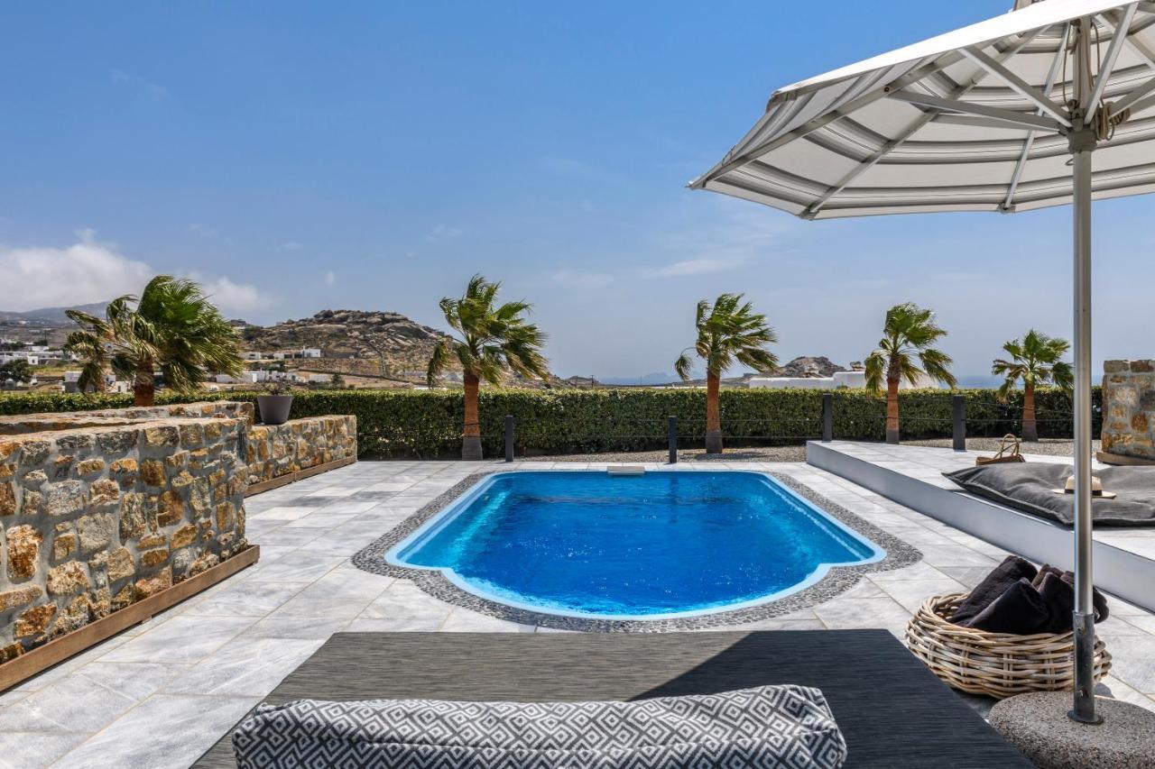 Aurora Mykonos Villas Калафатис Экстерьер фото
