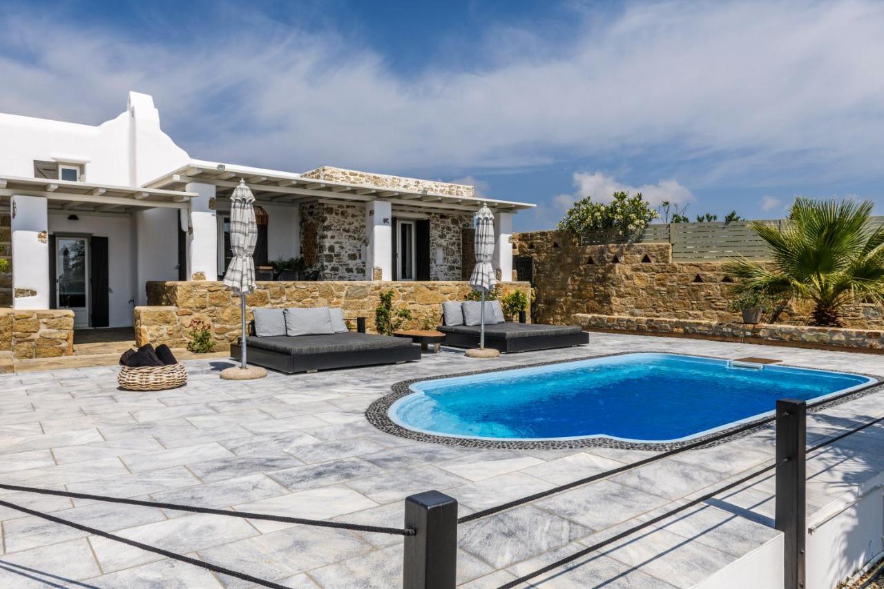 Aurora Mykonos Villas Калафатис Экстерьер фото